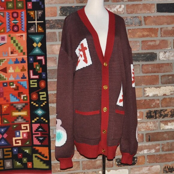 Rare Steady Hands Toilet Bound Hanako Kun Button Up Cardigan Sweater Unisex XXL - Picture 2 of 7